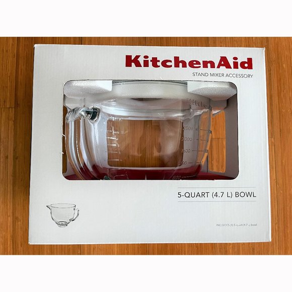 KitchenAid Kitchen Kitchenaid Mixer 5 Quart Tilthead Glass Mixing